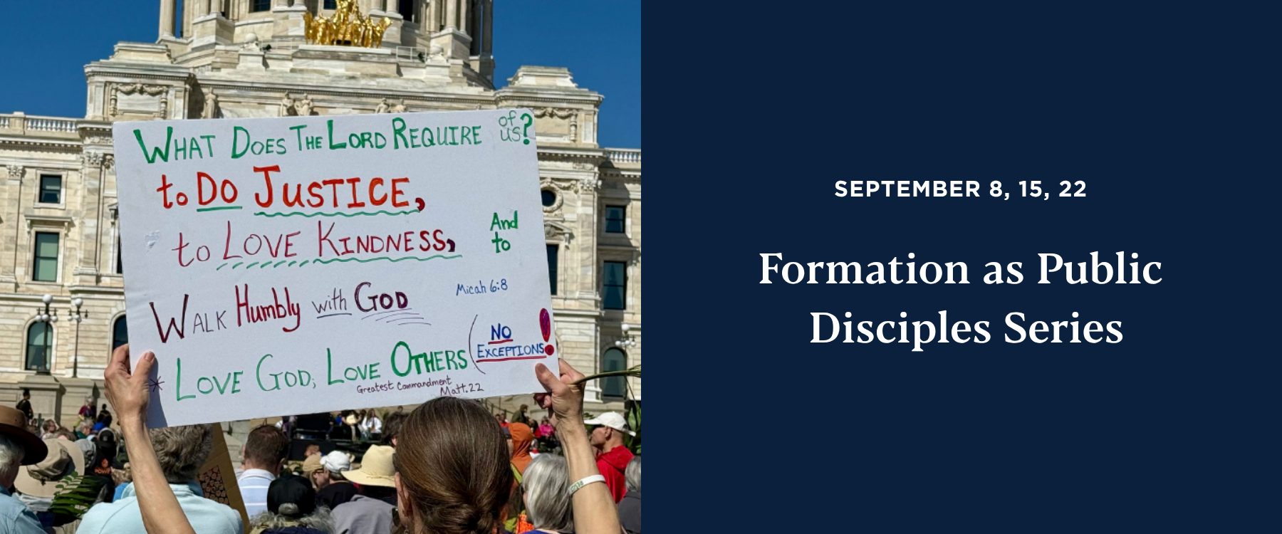 Formation as a Public Disciple Series